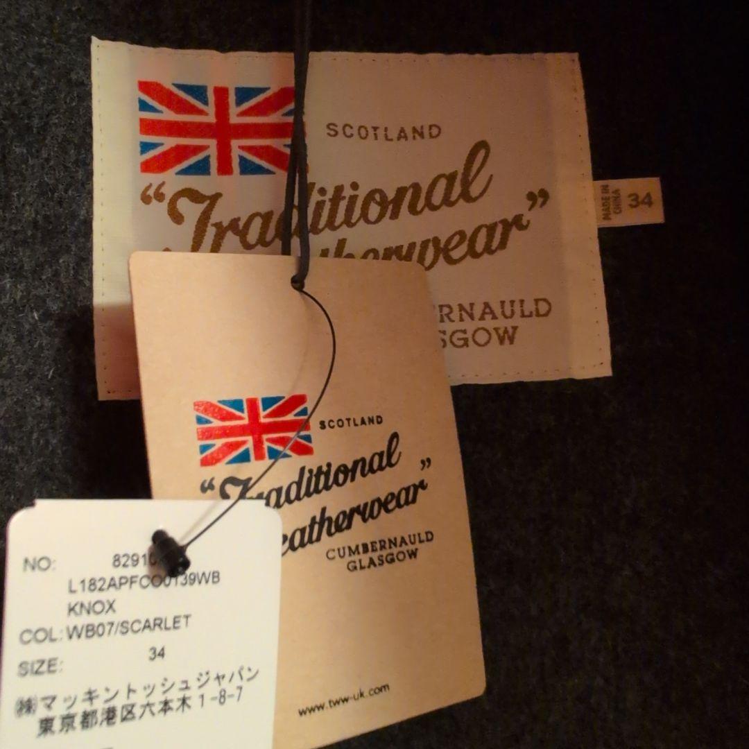 未使用 タグ付コート Traditional Weatherwear 34