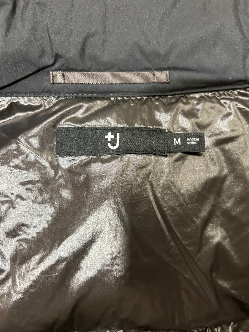 ⭐️ユニクロ➕J ジルサンダーコラボダウンベスト黒、未着用極美品⭐️