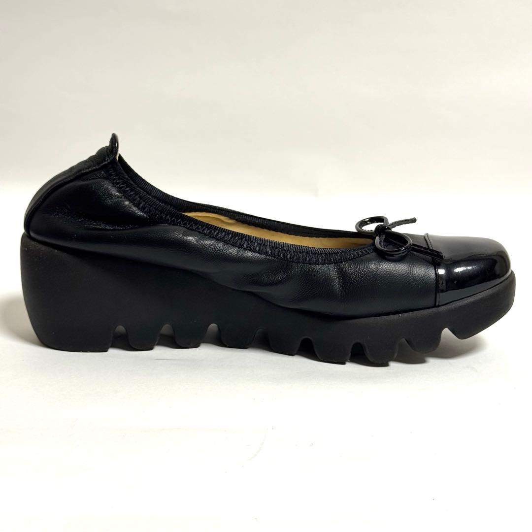 極美品✨　HILLS AVENUE ヒルズアヴェニュー　ウェーブソール バレエ