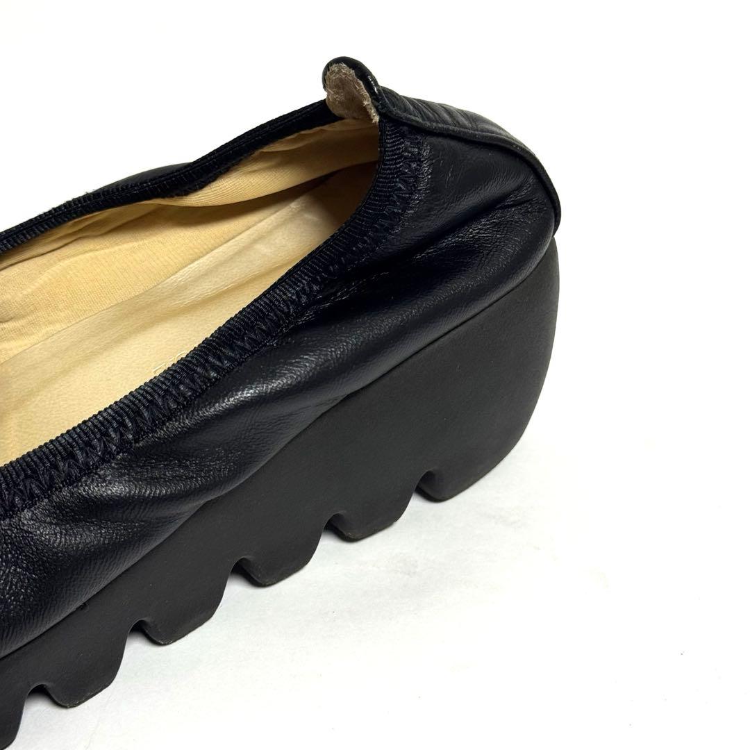 極美品✨　HILLS AVENUE ヒルズアヴェニュー　ウェーブソール バレエ