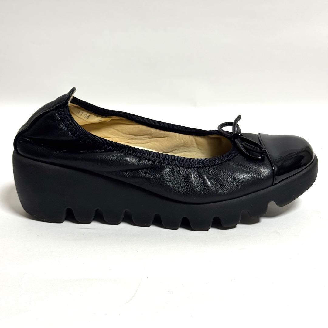 極美品✨　HILLS AVENUE ヒルズアヴェニュー　ウェーブソール バレエ