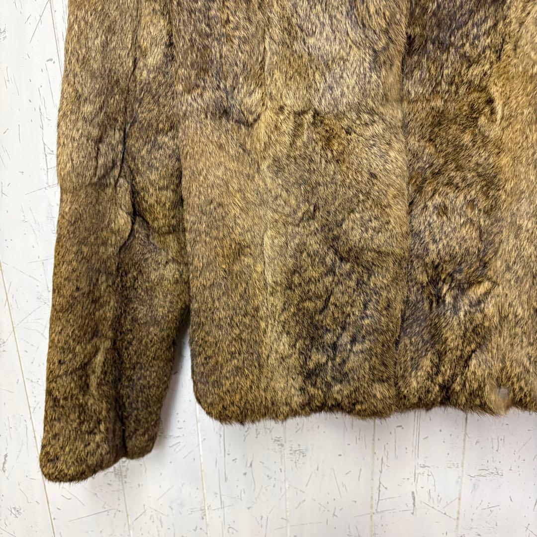 nanette lepore ナネットレポー ラビットファージャケット 毛皮