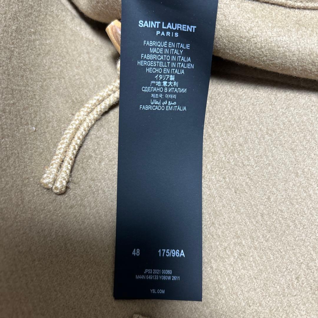 SAINT LAURENTサンローラン ベージュ ダッフルコート 48