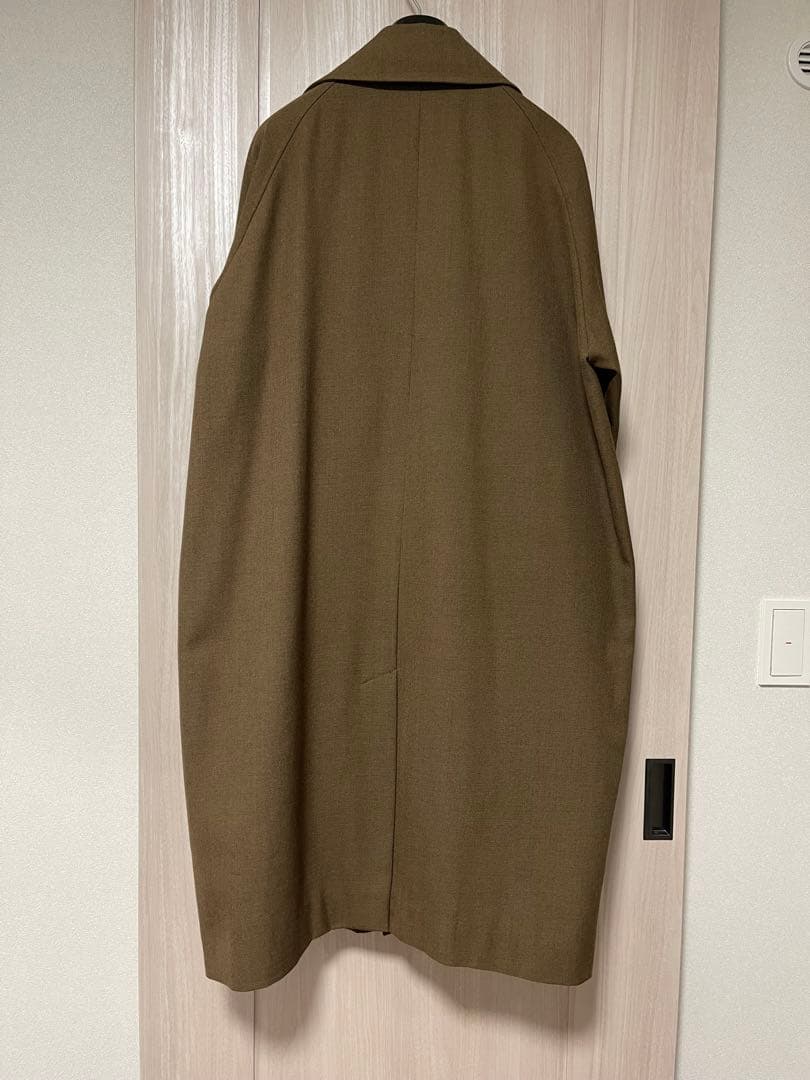 MARKAWARE Wool Survival Clothトレンチコート カーキ