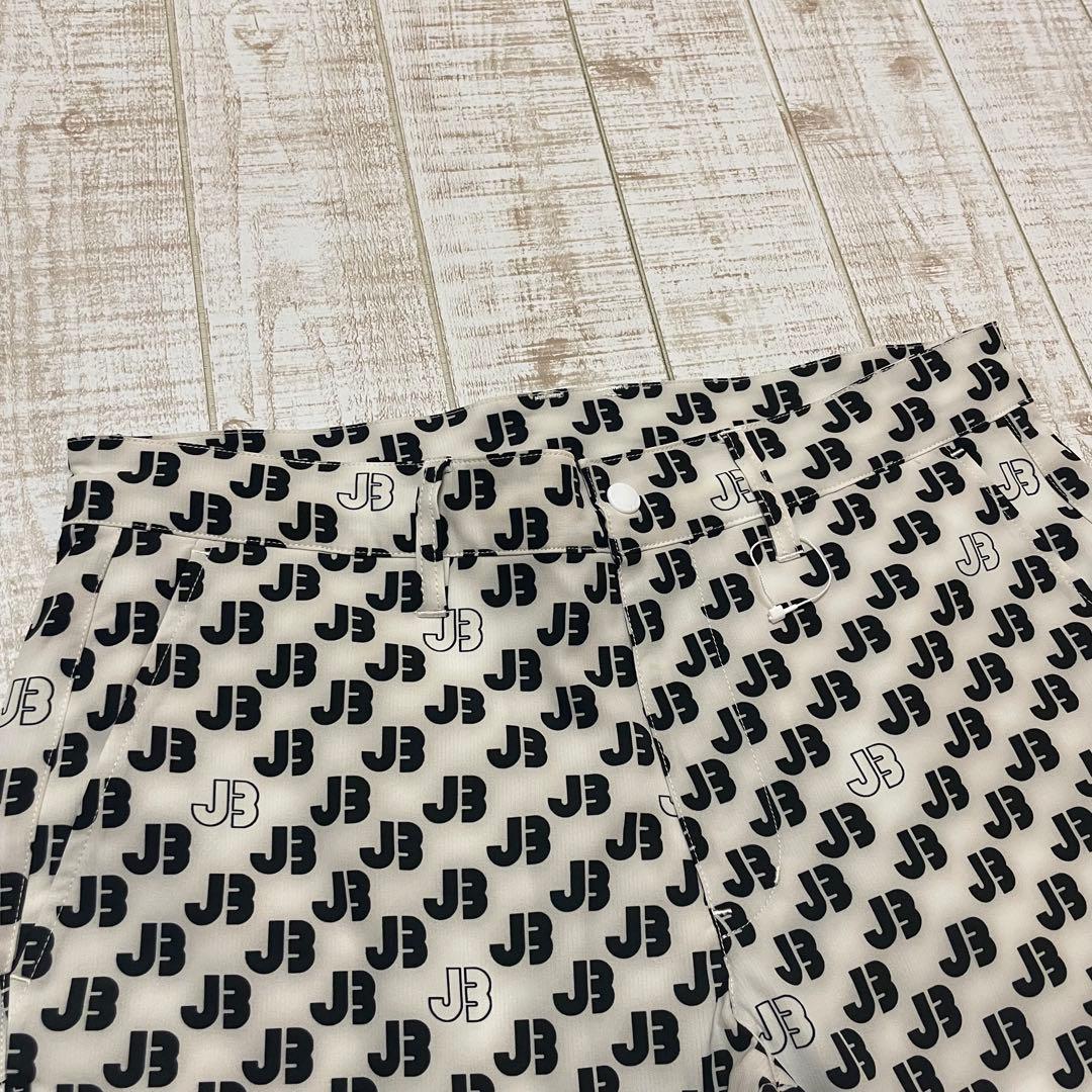 新品 ジャックバニー ロングパンツ JBロゴ ホワイト Lサイズ （5）