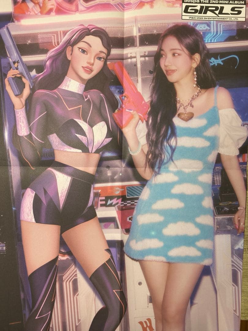 aespa girls直筆サインアルバム