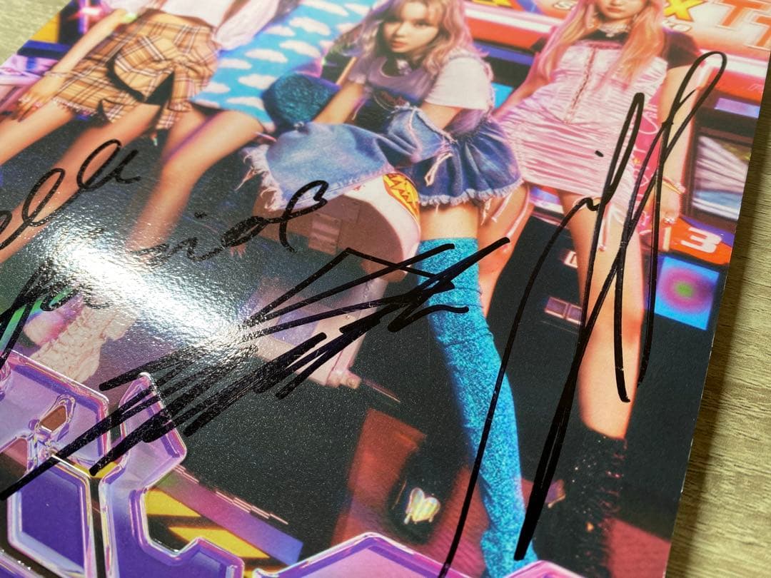 aespa girls直筆サインアルバム