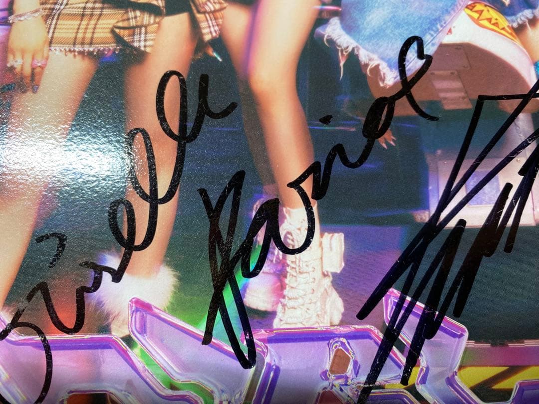 aespa girls直筆サインアルバム