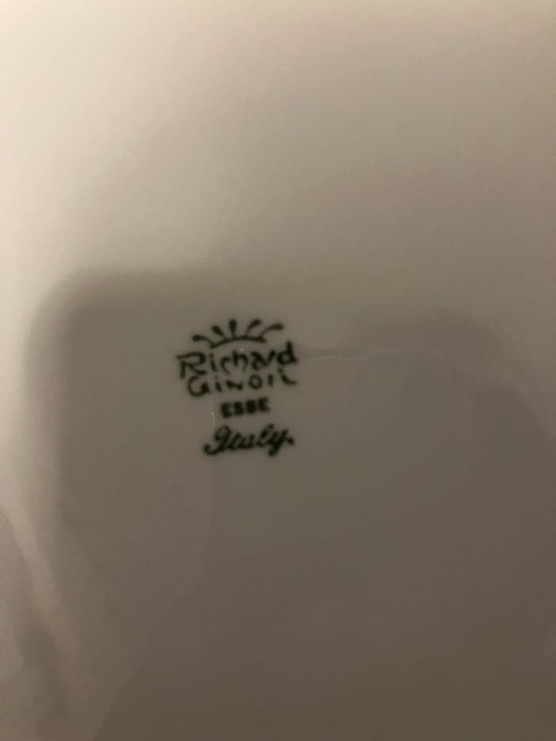 リチャードジノリ インペロホワイト 26.5cmプレート4枚セット