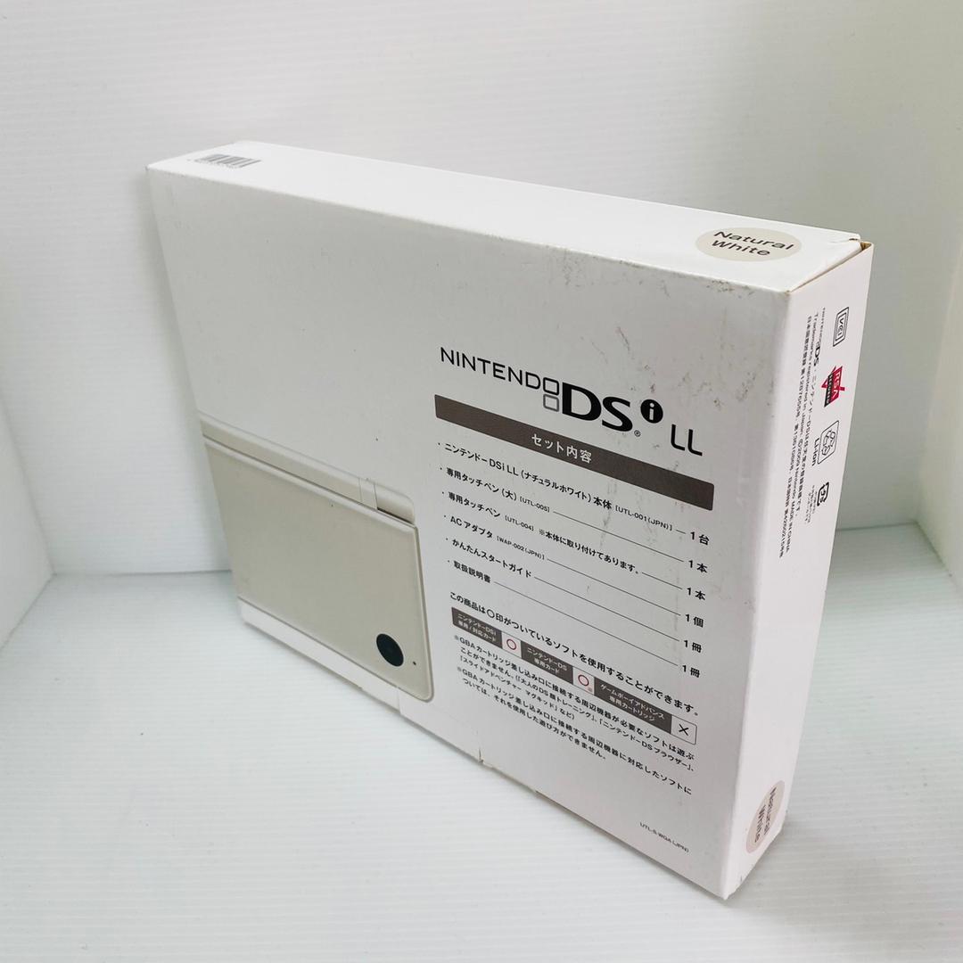 ★未使用品★極美品 ニンテンドーDSi LL ナチュラルホワイト生産終了訳