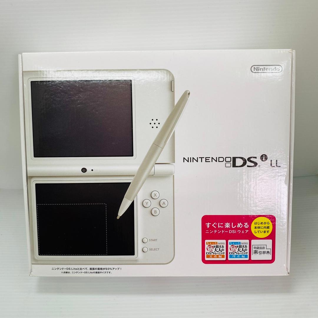 ★未使用品★極美品 ニンテンドーDSi LL ナチュラルホワイト生産終了訳