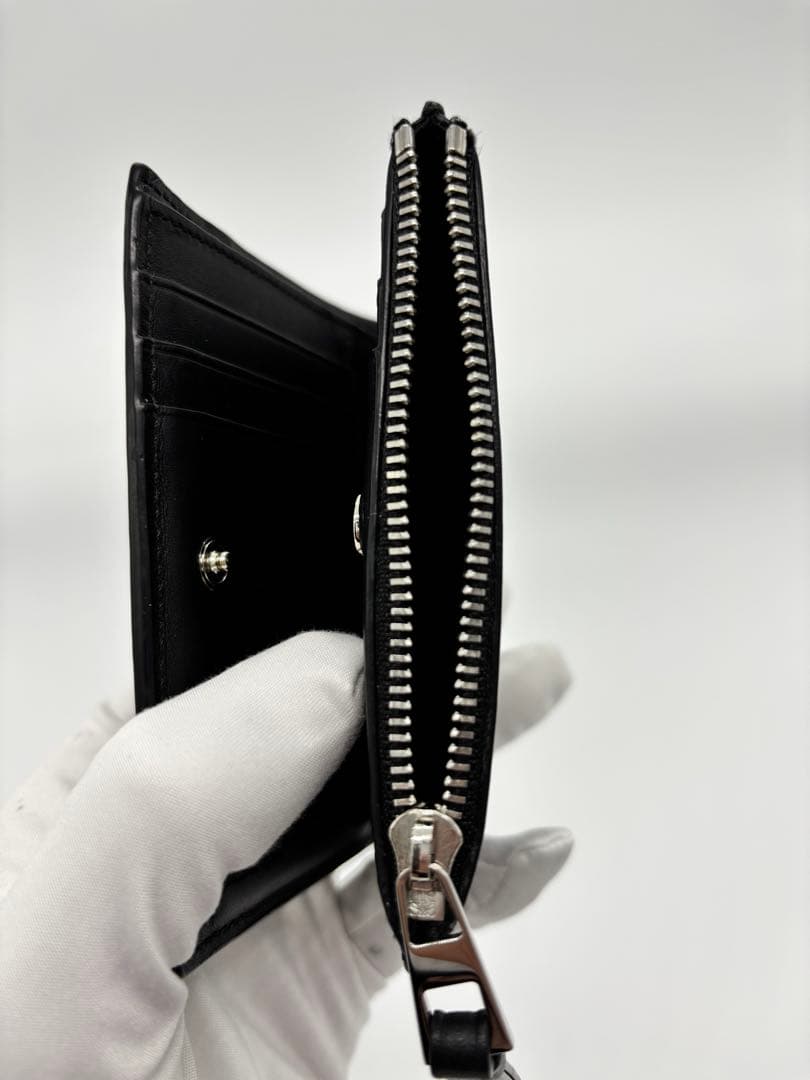 ゆ*や様 LOEWE パズル スリム コンパクト ウォレット ブラック