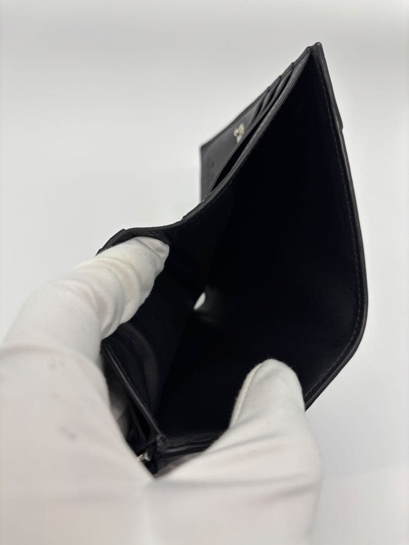 ゆ*や様 LOEWE パズル スリム コンパクト ウォレット ブラック