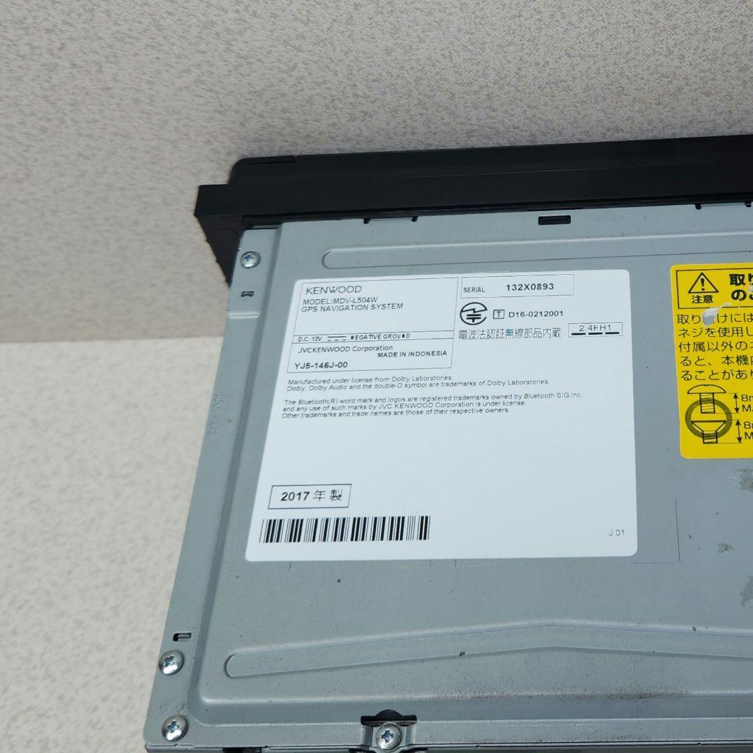 KENWOOD MDV-L504W ケンウッドナビ　フルセグ2017