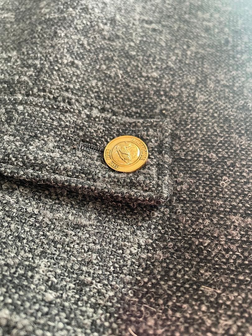 【ピンクハウス】ツイードウールロングジャケット