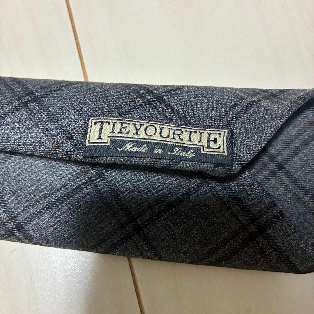 未使用品 TIE YOUR TIE セッテピエゲ ネクタイ タイユアタイ
