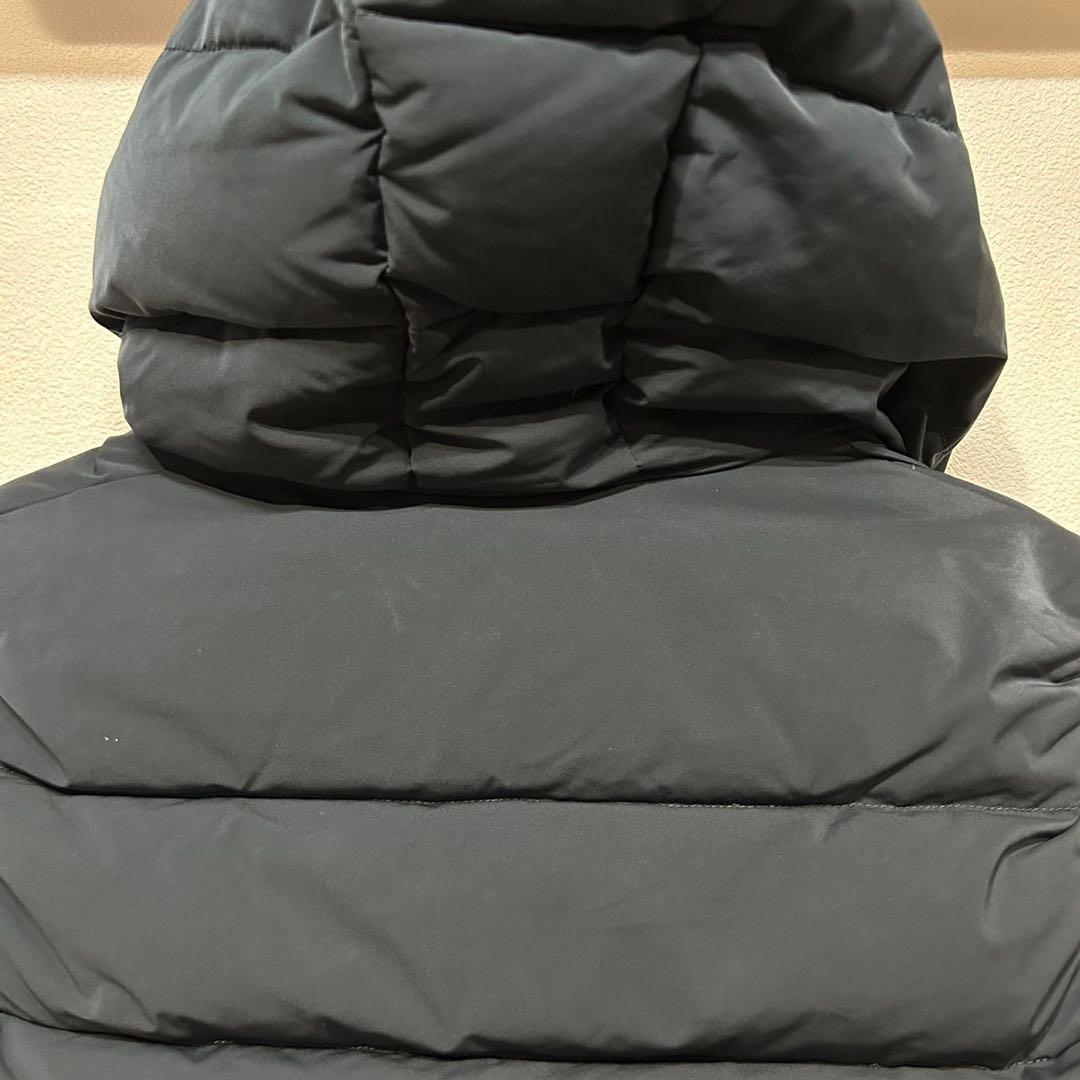 【極美品】タトラス　TATORAS ネイビー ダウンベスト フード付き 03