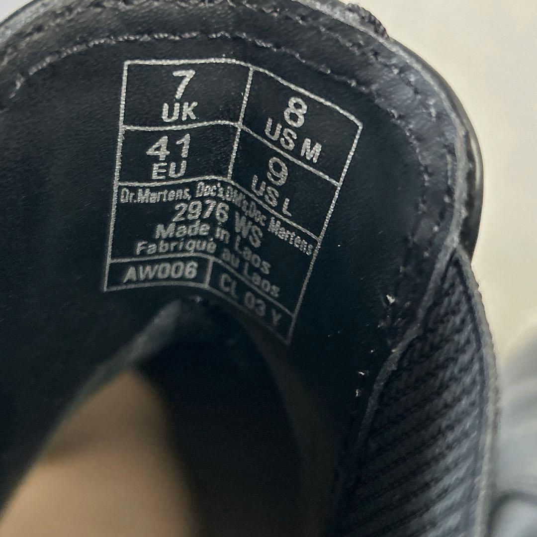 極美品✨ドクターマーチン 2976 WS チェルシーブーツ サイドゴア ホワイト