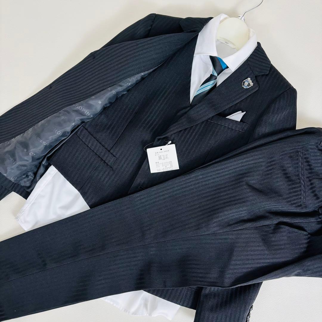 2609【新品タグ付き】ショパン 140cm　キッズフォーマル 3ピース 7点