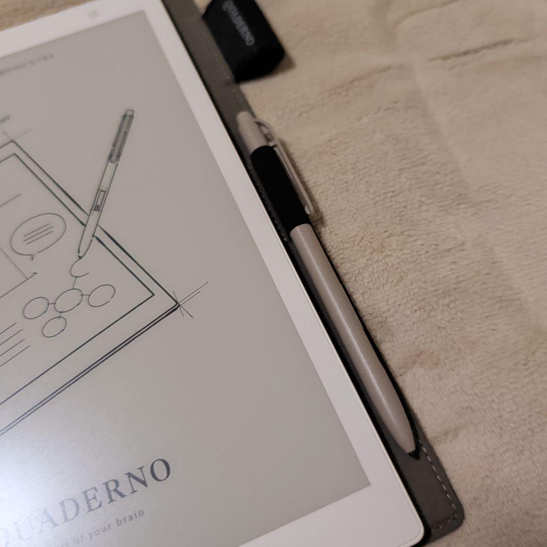 【美品】富士通 QUADERNO A5 (Gen.2) 純正ペン・専用ケース付き