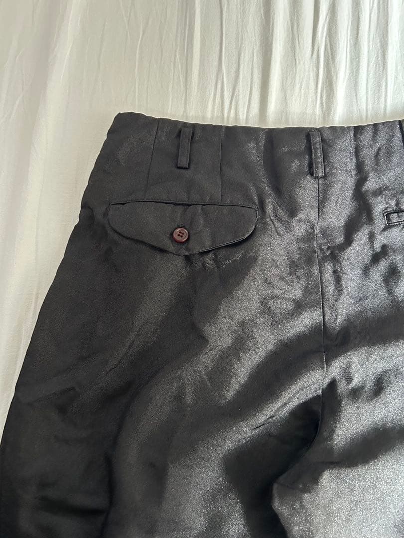 コムデギャルソンオムプリュス 19AW ポリ縮 2タックスラックス