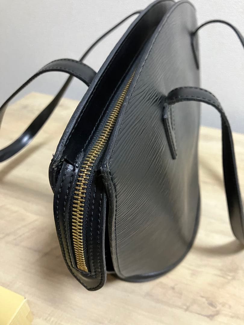 T*P様 ルイヴィトン サンジャックショッピング ショルダーバッグ エピ 黒