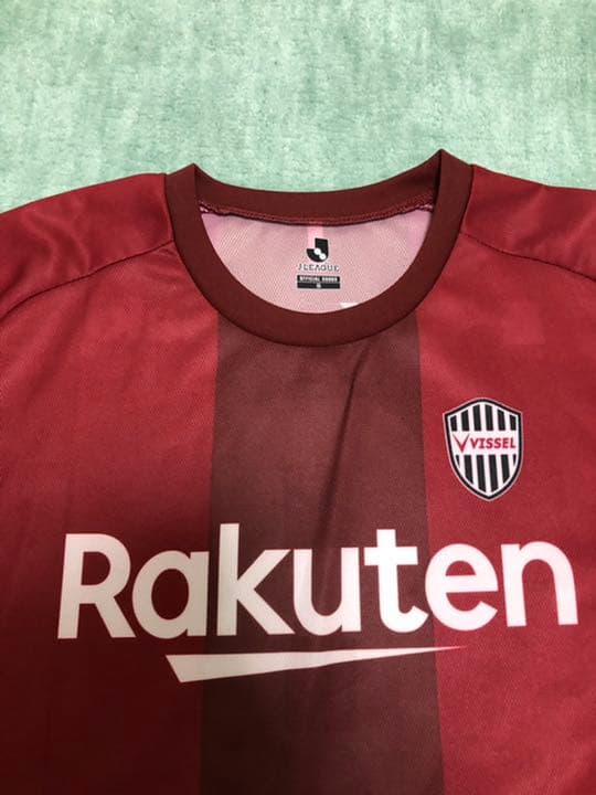 ヴィッセル 神戸A.イニエスタ、ビジャ直筆サイン入りユニフォームプレーヤーズT