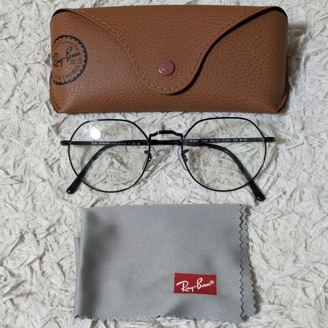 美品 木村拓哉着用 Ray-Ban RB3565 JACK 002/GG 調光