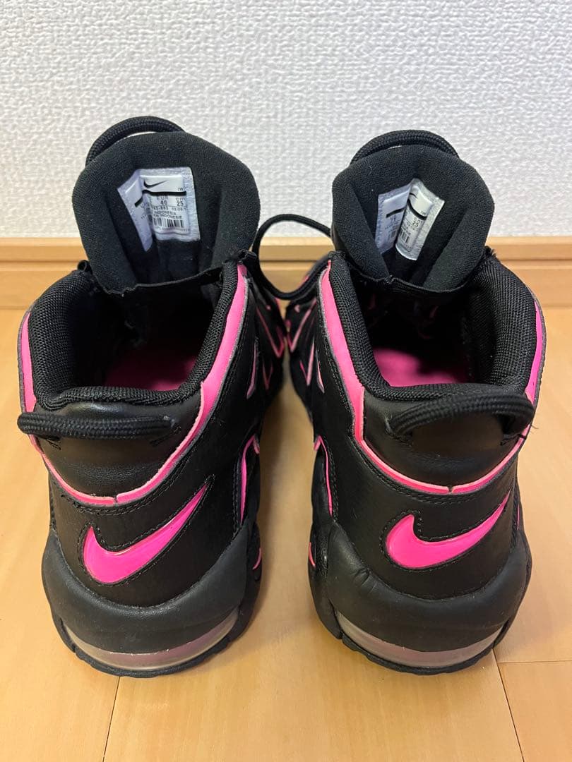 美品★ ナイキ エアモアアップテンポ モアテン ピンク 25.0