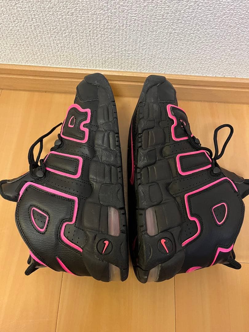 美品★ ナイキ エアモアアップテンポ モアテン ピンク 25.0