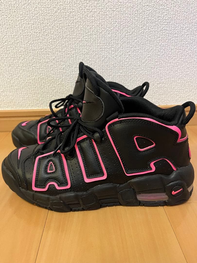 美品★ ナイキ エアモアアップテンポ モアテン ピンク 25.0