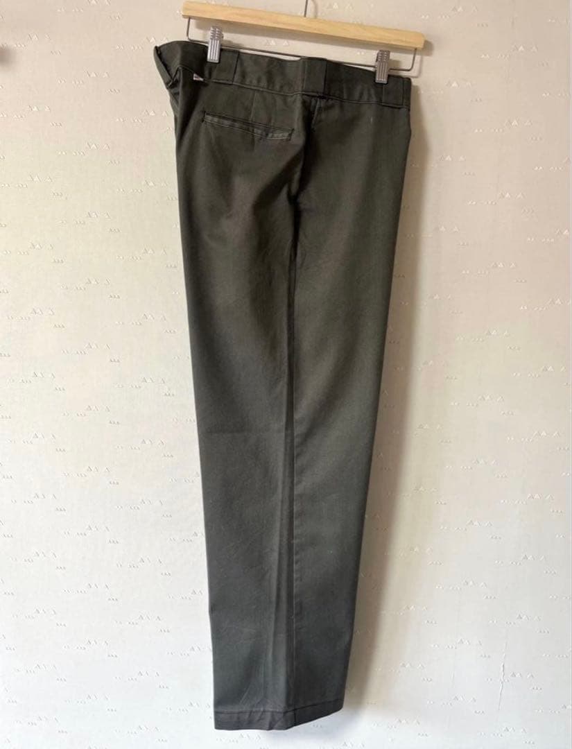 レアカラー USA製 古着 80's ディッキーズ チビタグ ワークパンツ