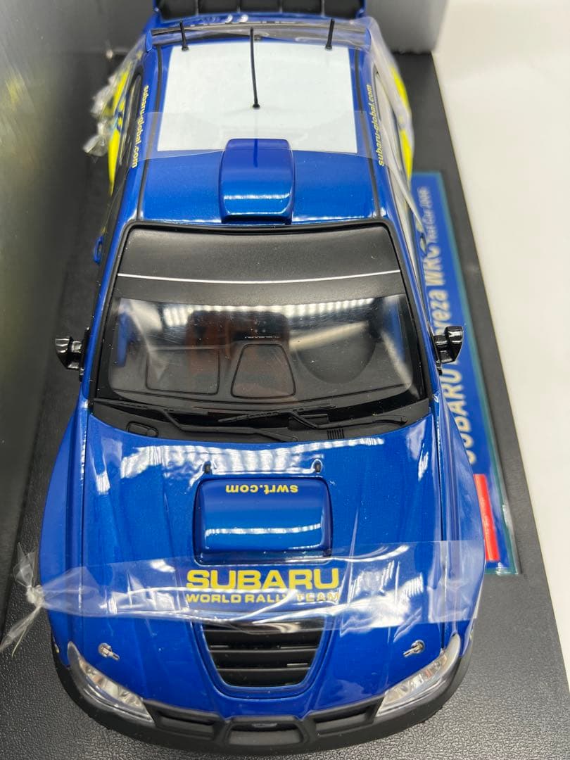 No320ミニカー1/18箱あり SUBARU IMPREZA WRC