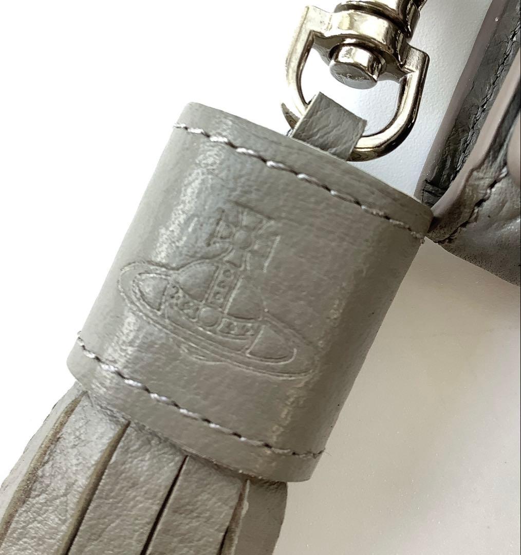 ロッタ様★新品★ヴィヴィアンウエストウッド★チャーム付き4連キーケース★グレー