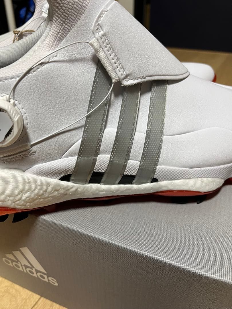 adidas ツアー360 22 BOA ゴルフシューズ ホワイト30センチ