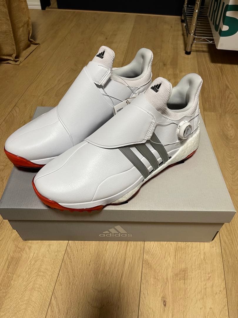 adidas ツアー360 22 BOA ゴルフシューズ ホワイト30センチ