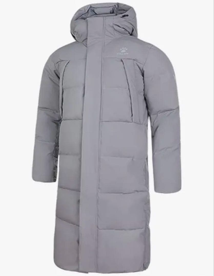 KELME フード付きベンチコート グレー