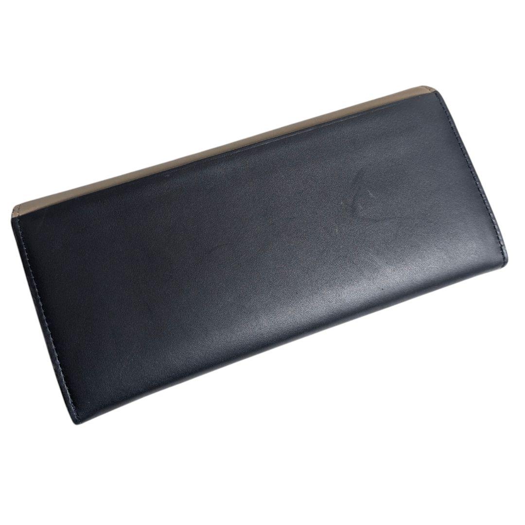 ポールスミス 長財布 クロスオーバーストライプ ネイビー PWD945