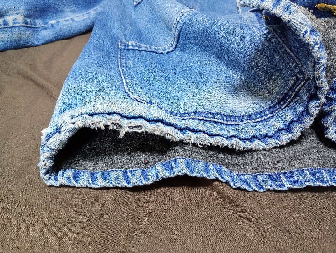 カーターズ carters 70-80S 列車タグ デニム カバーオール