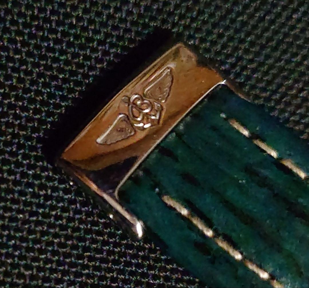 【希少カラー】ブライトリング クロノマット 純正レザーベルト＆バックル グリーン