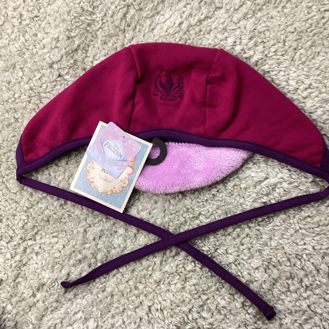 ディズニー　アナと雪の女王　アナ　フード　帽子 Kahoプロデュース