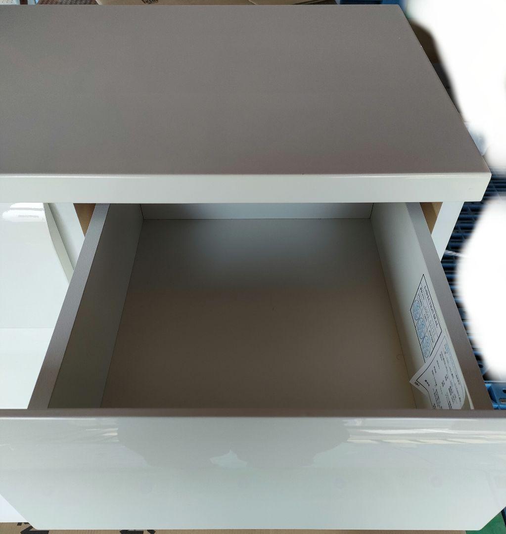 ニトリ　4段　ローチェスト　WISH3 80-4LC-WH