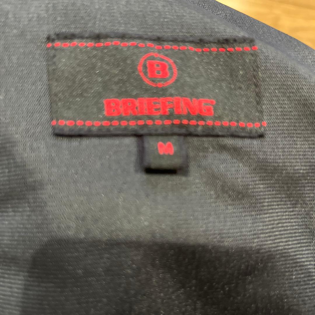 BRIEFINGブラック ストレートパンツ M