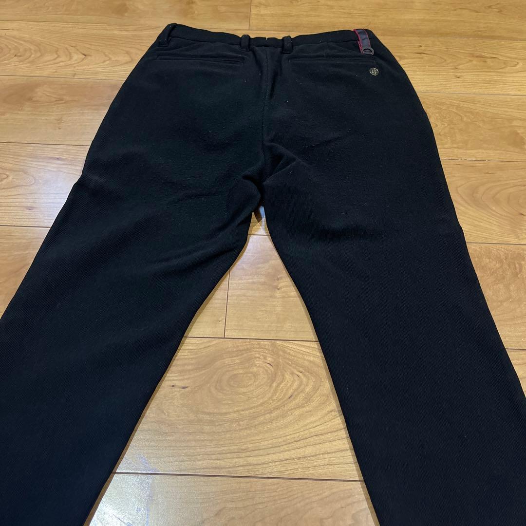 BRIEFINGブラック ストレートパンツ M