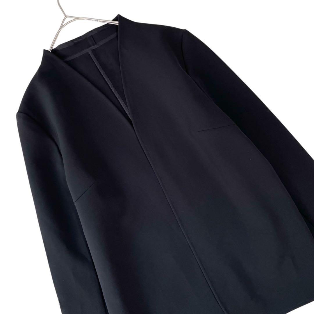 未使用級✨SOEJU ストレッチファインライトジャケット ブラック L 洗える