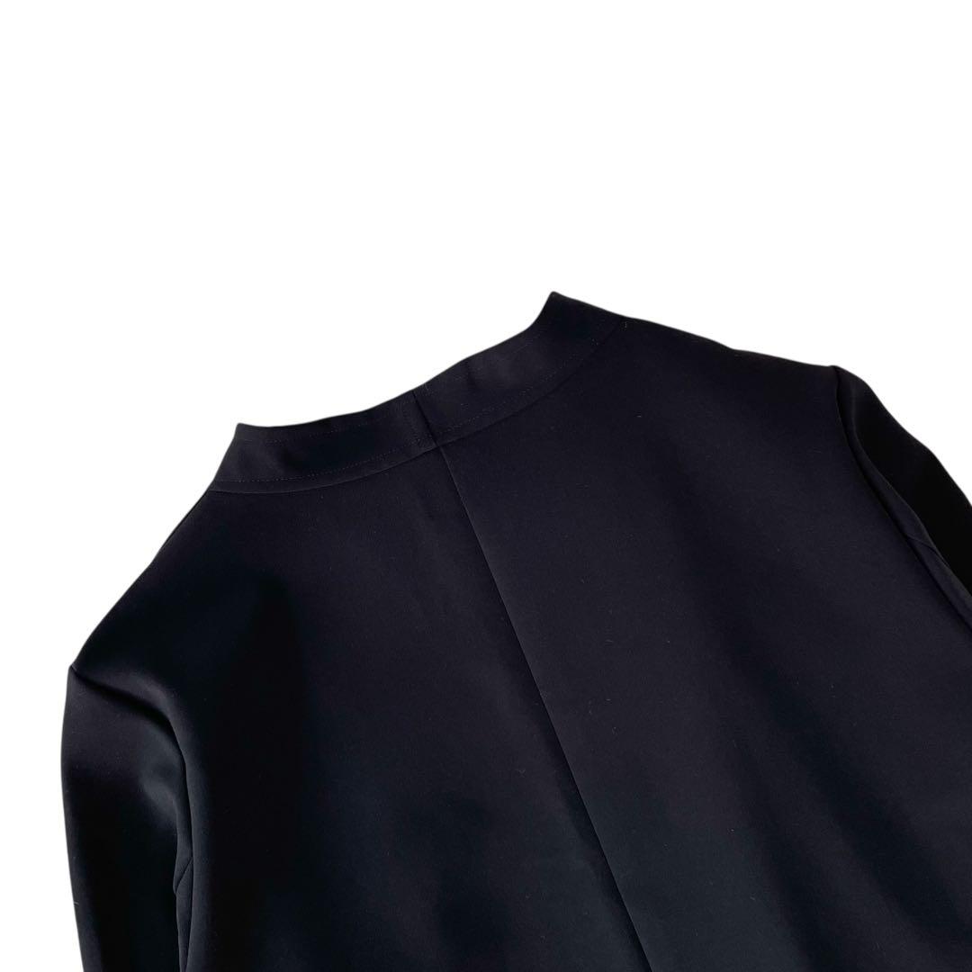 未使用級✨SOEJU ストレッチファインライトジャケット ブラック L 洗える