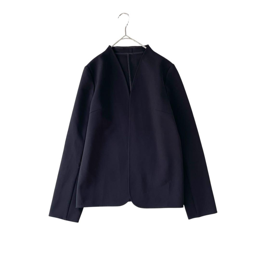 未使用級✨SOEJU ストレッチファインライトジャケット ブラック L 洗える