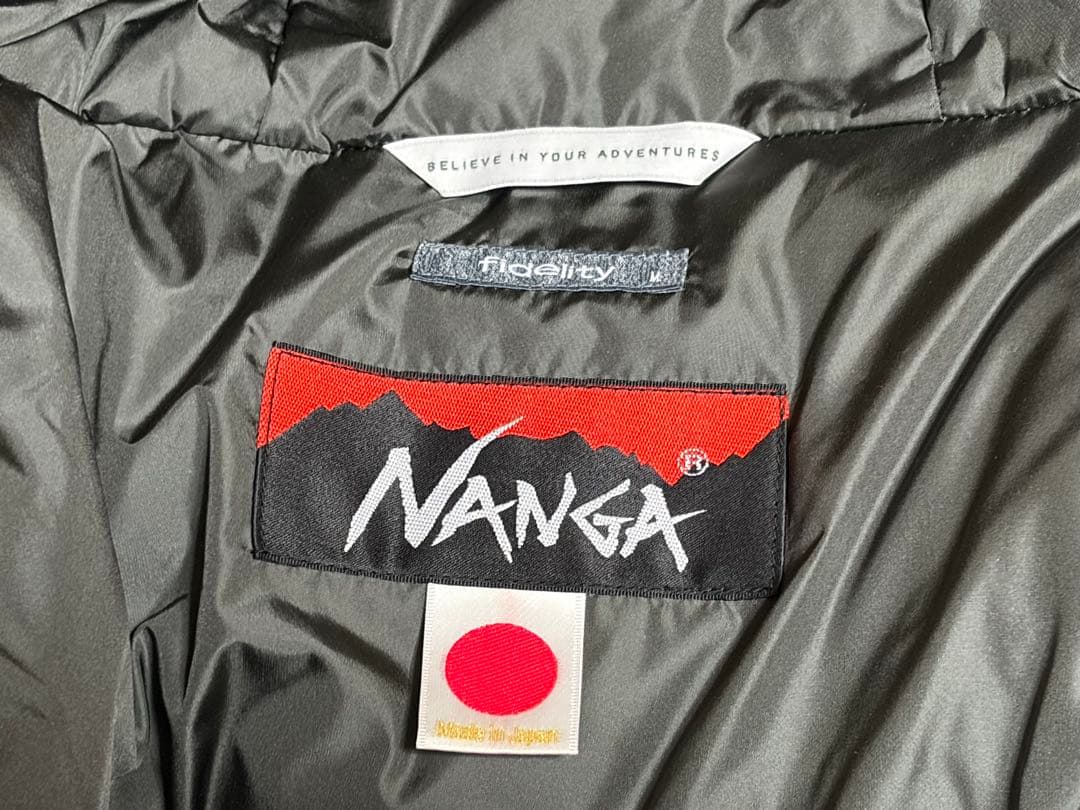 ［NANGA×FIDELITY］3LAYER DAWN N-3B（Olive）M