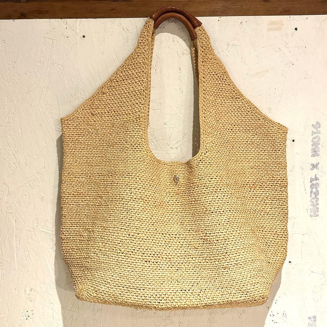 HELEN KAMINSKI ヘレンカミンスキー　トートバッグ　カゴ　軽い　革