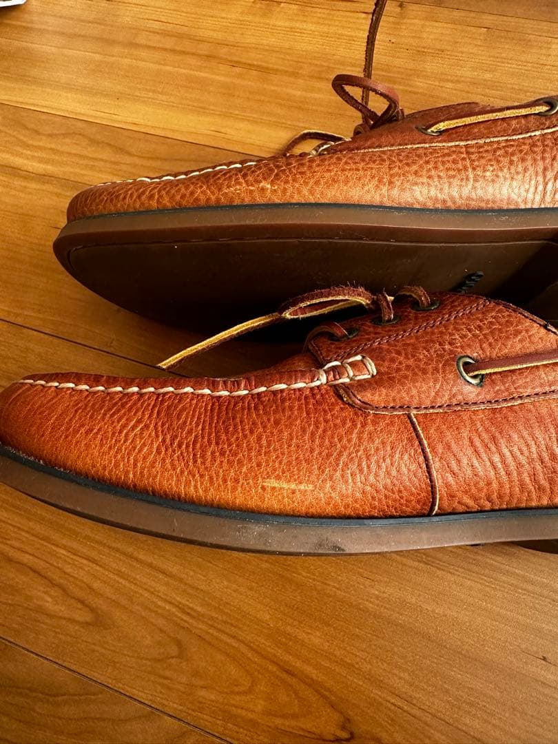 ポロラルフローレン レザーシューズ　レザーデッキシューズ　us11 29cm